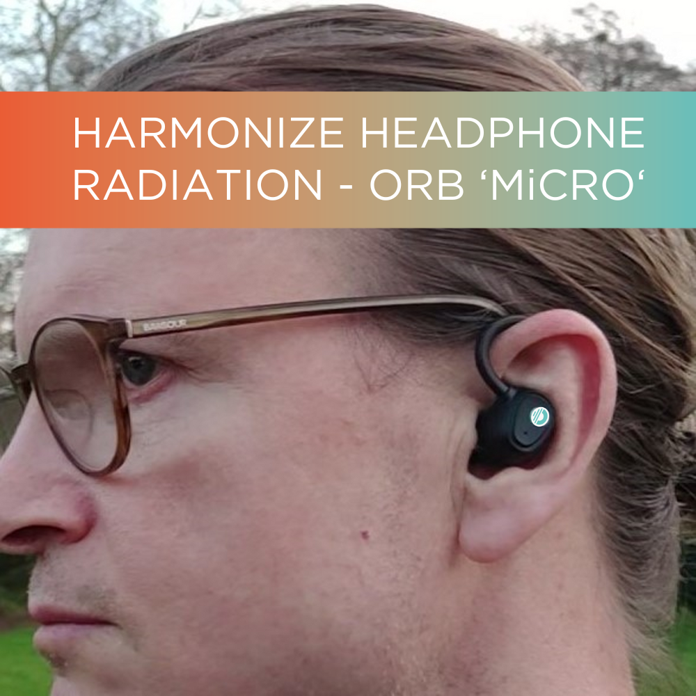 ORB MiCRO – EMF Radiation Harmonizer (for Airpods, Headphones, Smartwatches)