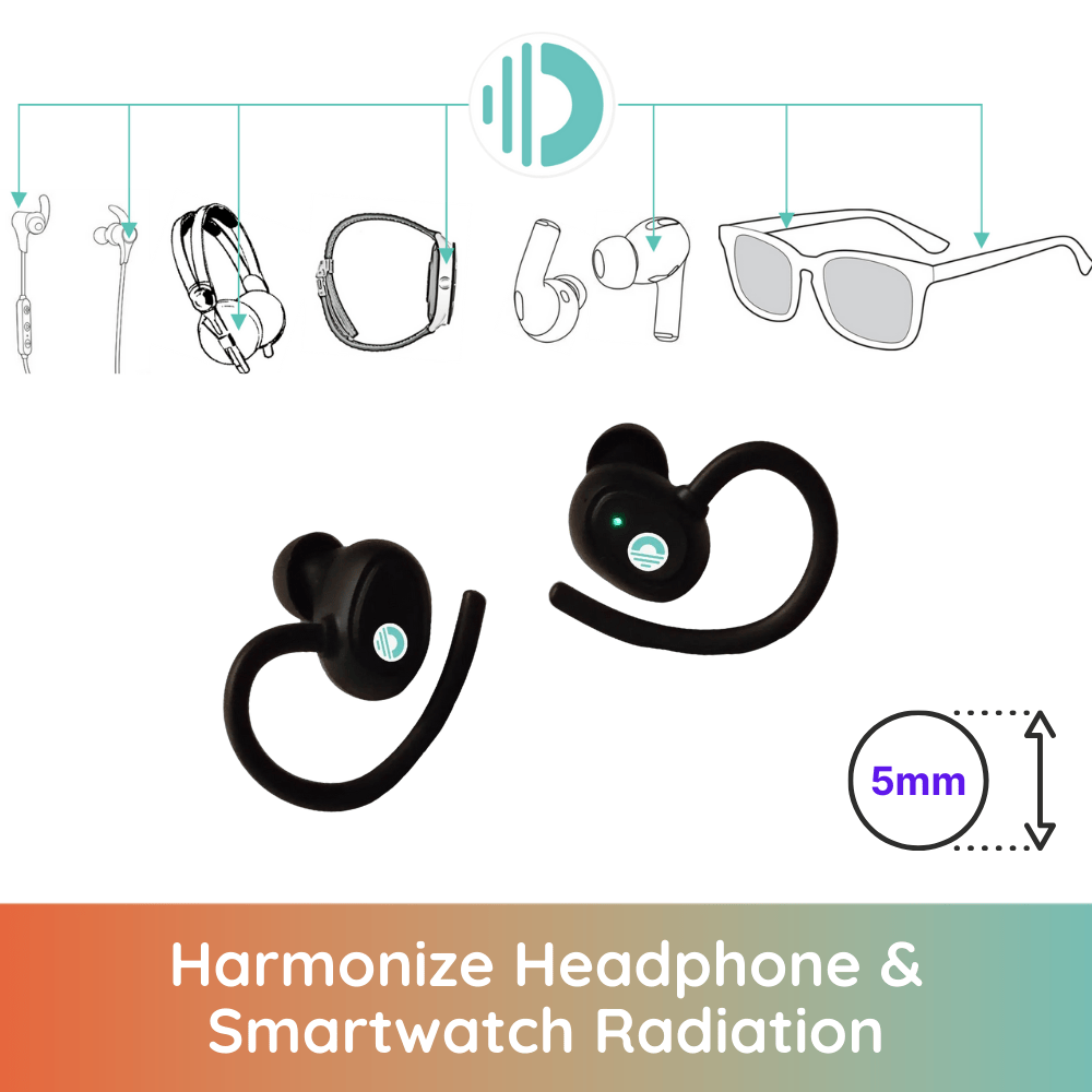 ORB MiCRO – EMF Radiation Harmonizer (for Airpods, Headphones, Smartwatches)