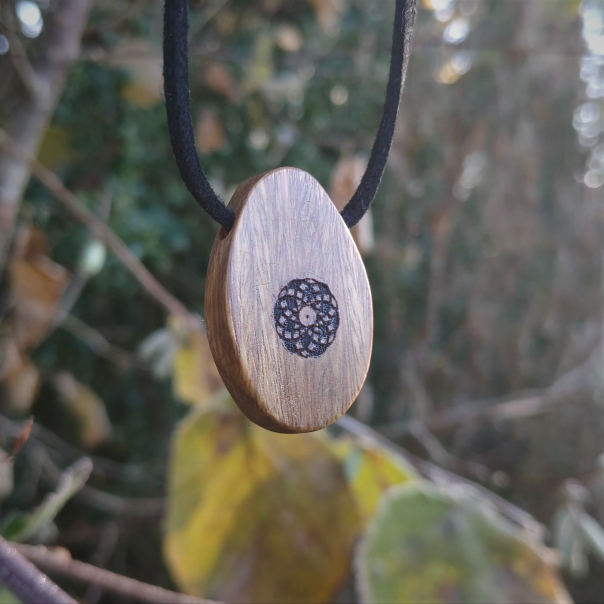 Torus Design in Lignum - ORB Pendant