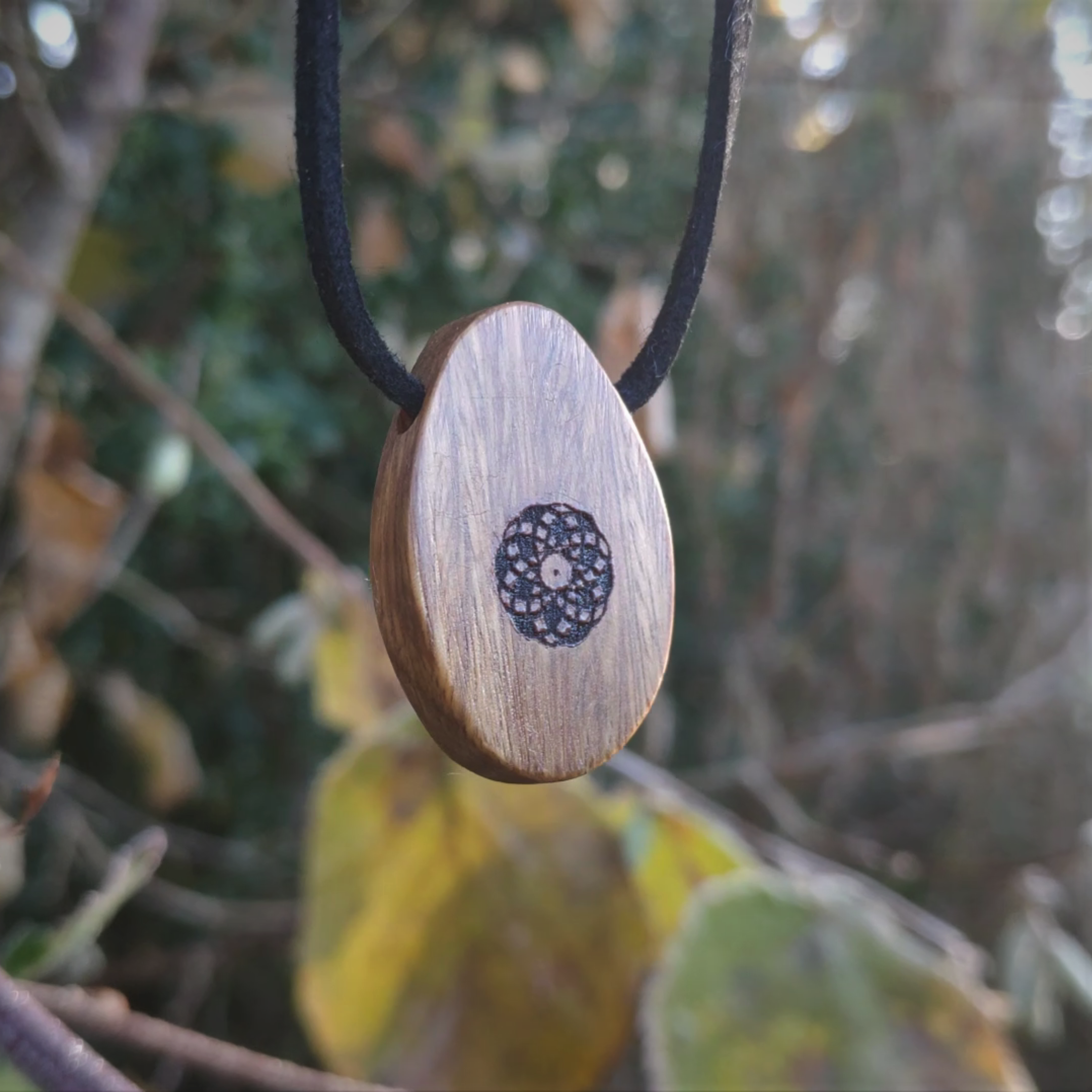 SALE ORB Pendant - Lignum (Torus)