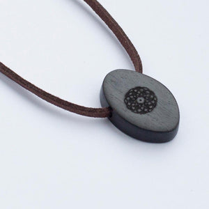 Torus Design in Ebony - ORB Pendant Close up