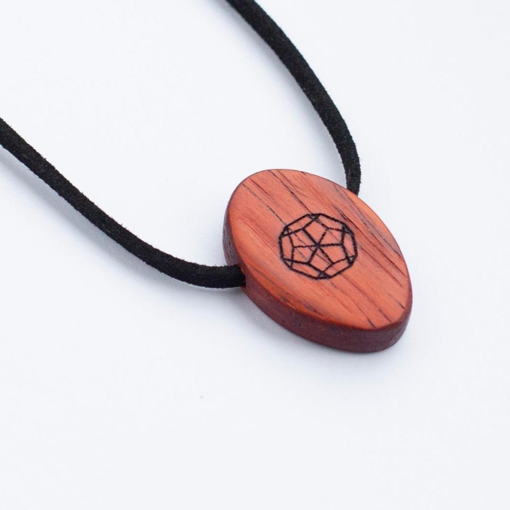 Padauk Deca Omnia Radiation Balancer Pendant